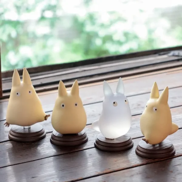 Best Sale Statuette Totoro blanc surpris - Mon Voisin Totoro Statues