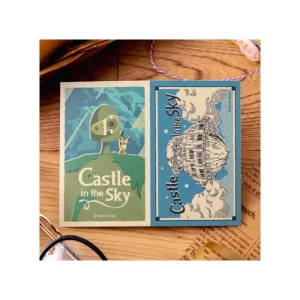 Online Stickers rétro Robot & Château Laputa - Le Château dans le ciel Petit Matériel