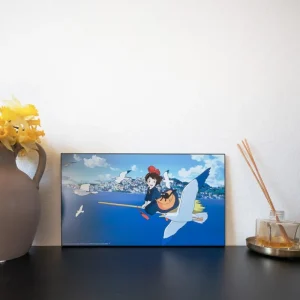 Hot Tableau Ghibli 01 - Kiki la petite sorcière Décoration Murale