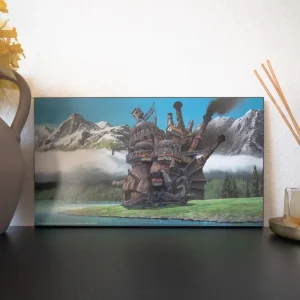 Cheap Tableau Ghibli 05 - Le Château ambulant Décoration Murale