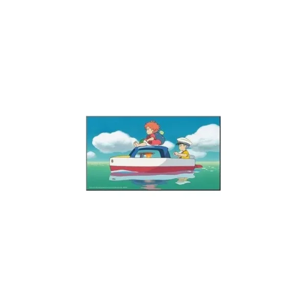 Cheap Tableau Ghibli 02 - Ponyo et Sosuke Décoration Murale