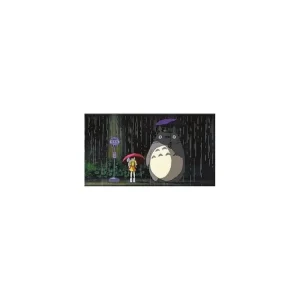 Online Tableau Ghibli 07 - Totoro Arrêt De Bus Décoration Murale