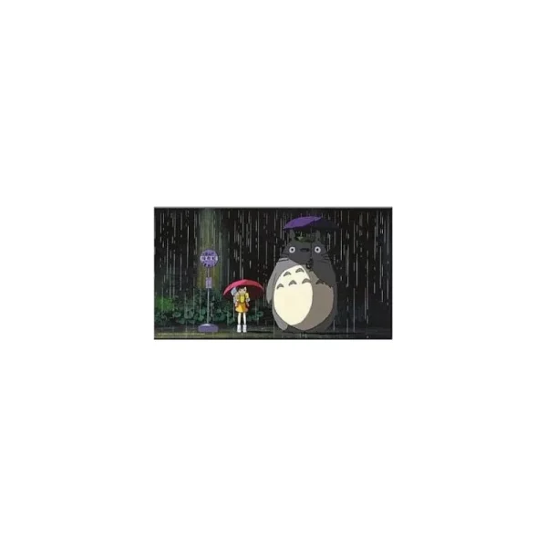 Online Tableau Ghibli 07 - Totoro Arrêt De Bus Décoration Murale