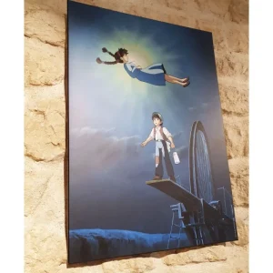 Shop Tableau 35x50 Ghibli - Le Château dans le ciel Décoration Murale