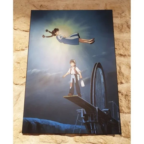 Shop Tableau 35x50 Ghibli - Le Château dans le ciel Décoration Murale