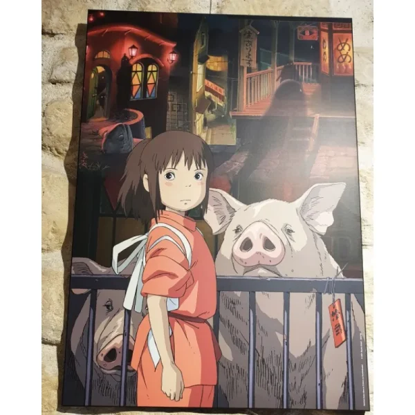 Outlet Tableau 35x50 Ghibli - Le Voyage de Chihiro Décoration Murale