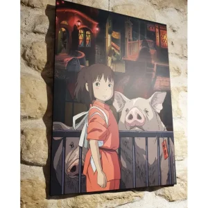 Outlet Tableau 35x50 Ghibli - Le Voyage de Chihiro Décoration Murale