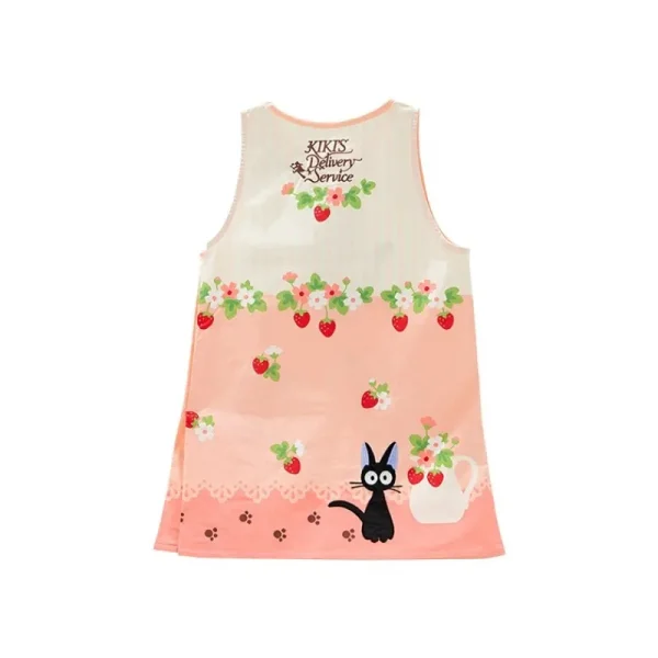 New Tablier Jiji Fraises 84 x 61,5 cm - Kiki la petite sorcière Cuisine Et Table