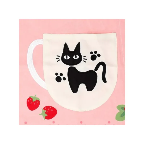 New Tablier Jiji Fraises 84 x 61,5 cm - Kiki la petite sorcière Cuisine Et Table