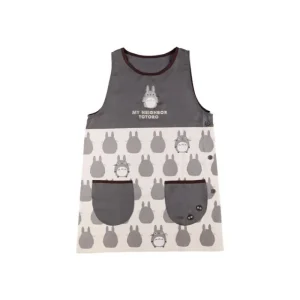 Discount Tablier Silhouette Totoro Gris 84 x 61,5cm - Mon Voisin Totoro Cuisine Et Table