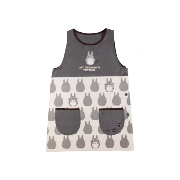 Discount Tablier Silhouette Totoro Gris 84 x 61,5cm - Mon Voisin Totoro Cuisine Et Table