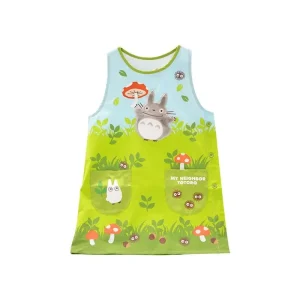 Fashion Tablier Totoro Champignons 84 x 61,5 cm - Mon Voisin Totoro Cuisine Et Table
