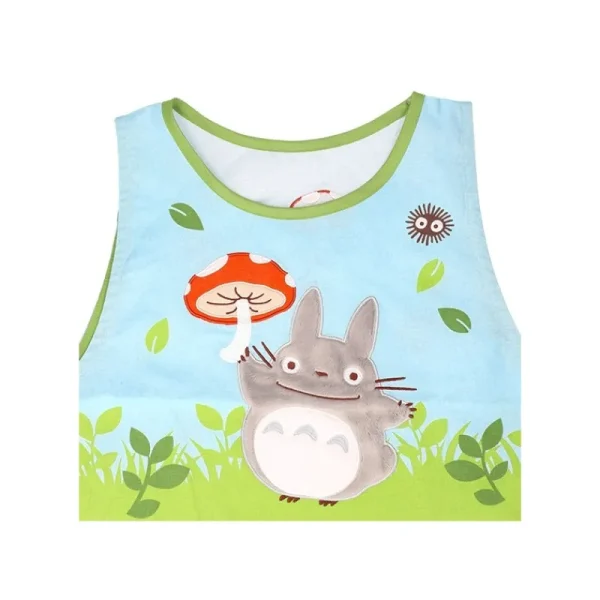 Fashion Tablier Totoro Champignons 84 x 61,5 cm - Mon Voisin Totoro Cuisine Et Table