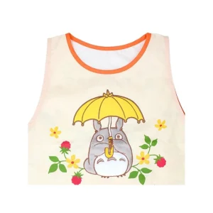 Outlet Tablier Totoro Champs de Fleurs 84 x 61,5 cm - Mon Voisin Totoro Cuisine Et Table