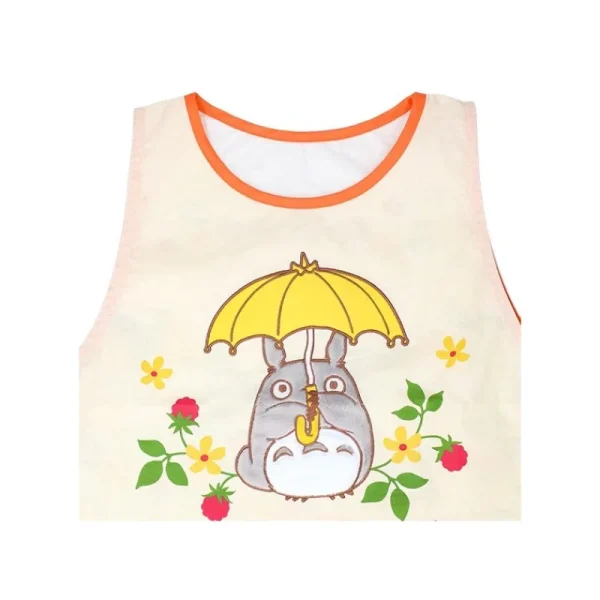 Outlet Tablier Totoro Champs de Fleurs 84 x 61,5 cm - Mon Voisin Totoro Cuisine Et Table