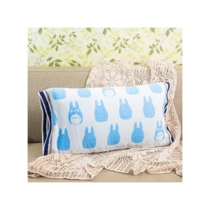 Sale Taie d'oreiller Silhouette Totoro Bleu - Mon Voisin Totoro Linge De Maison
