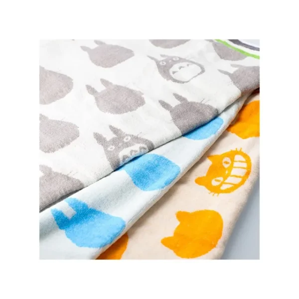 Store Taie d'oreiller Silhouette Totoro Gris - Mon Voisin Totoro Linge De Maison