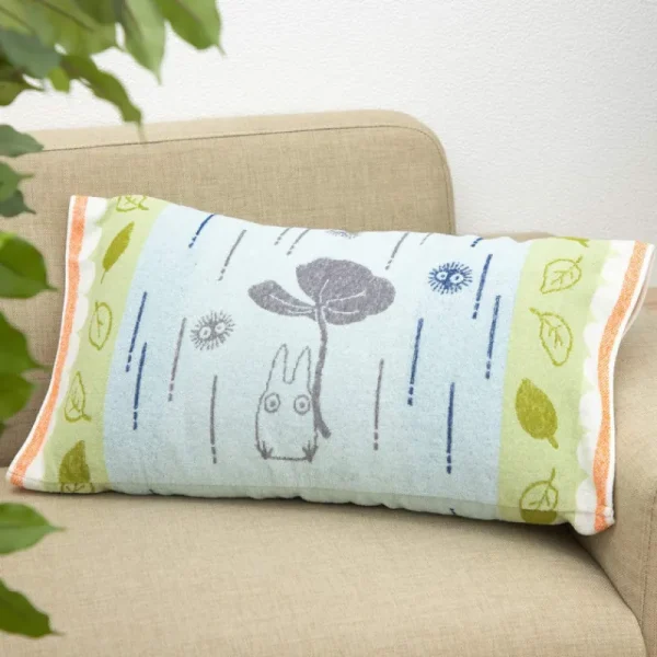 Sale Taie d'oreiller Totoro parapluie  - Mon Voisin Totoro Linge De Maison