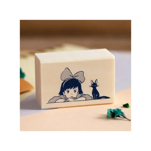 Discount Tampon en bois Kiki & Jiji - Kiki la petite sorcière Petit Matériel