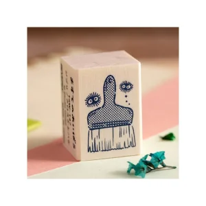 Shop Tampon en bois Noiraudes & Pinceau - Mon Voisin Totoro Petit Matériel