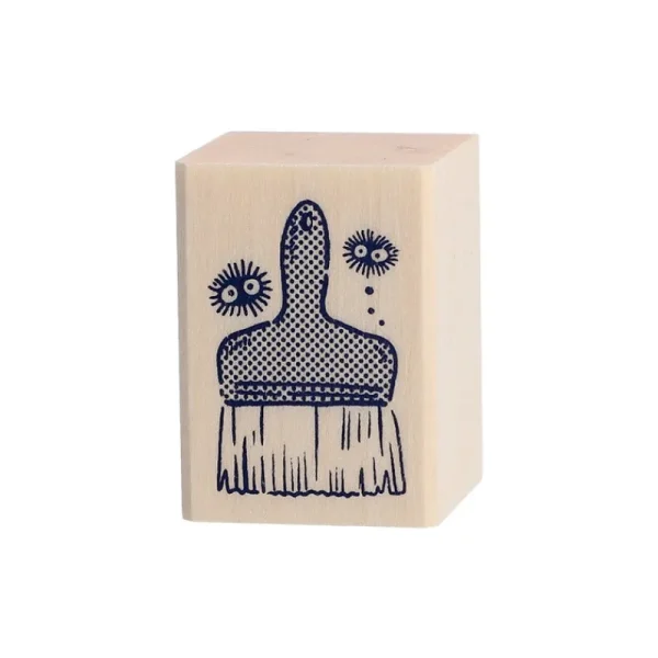 Shop Tampon en bois Noiraudes & Pinceau - Mon Voisin Totoro Petit Matériel