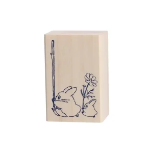 Store Tampon en bois Totoro Bleu & Blanc - Mon Voisin Totoro Petit Matériel