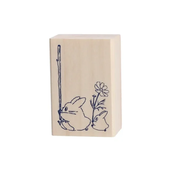 Store Tampon en bois Totoro Bleu & Blanc - Mon Voisin Totoro Petit Matériel