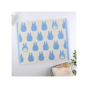 Clearance Tapis de Bain Silhouette Totoro Bleu 50x60 cm - Mon Voisin Totoro Linge De Maison