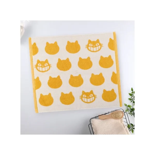 New Tapis de Bain Silhouette Chatbus 50x60 cm - Mon Voisin Totoro Linge De Maison
