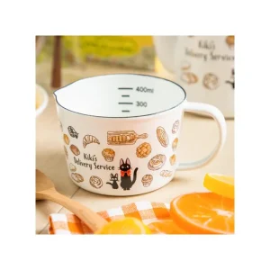 Best Sale Tasse à mesurer émail Viennoiseries 450ml - Kiki la petite sorcière Cuisine Et Table