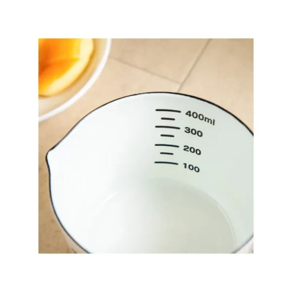 Best Sale Tasse à mesurer émail Viennoiseries 450ml - Kiki la petite sorcière Cuisine Et Table