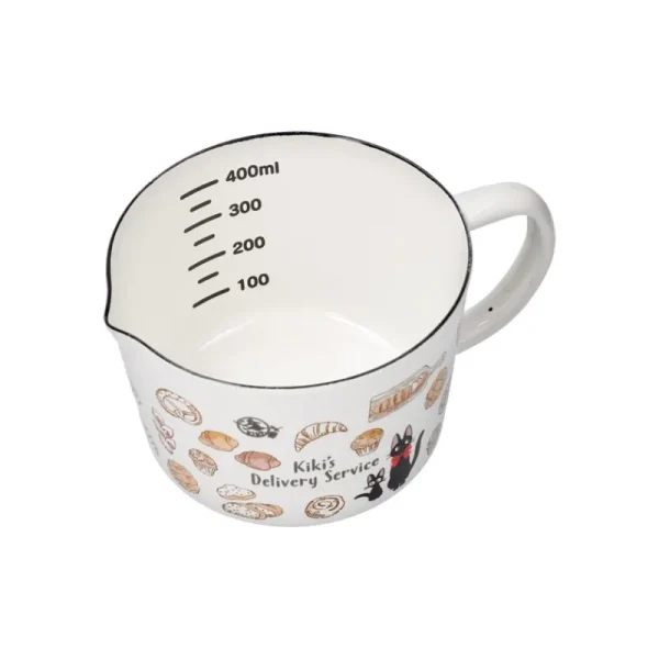 Best Sale Tasse à mesurer émail Viennoiseries 450ml - Kiki la petite sorcière Cuisine Et Table