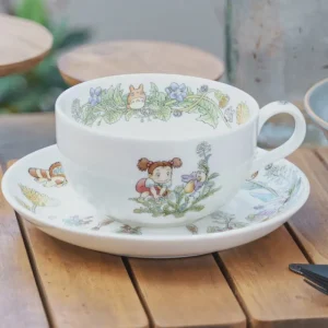 Shop Tasse et Sous Tasse Totoro Pissenlit - Mon Voisin Totoro Cuisine Et Table