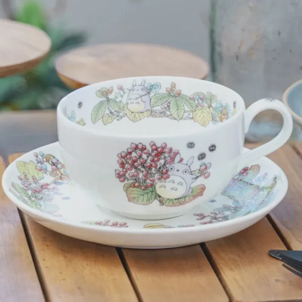 Shop Tasse et Sous Tasse Totoro Viorne - Mon Voisin Totoro Cuisine Et Table