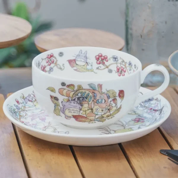 Hot Tasse et Sous Tasse Totoro Baies - Mon Voisin Totoro Cuisine Et Table