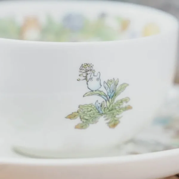 Shop Tasse et Sous Tasse Totoro Pissenlit - Mon Voisin Totoro Cuisine Et Table