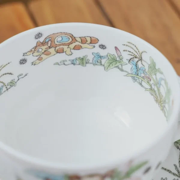 Discount Tasse et Sous Tasse Totoro Liseron - Mon Voisin Totoro Cuisine Et Table