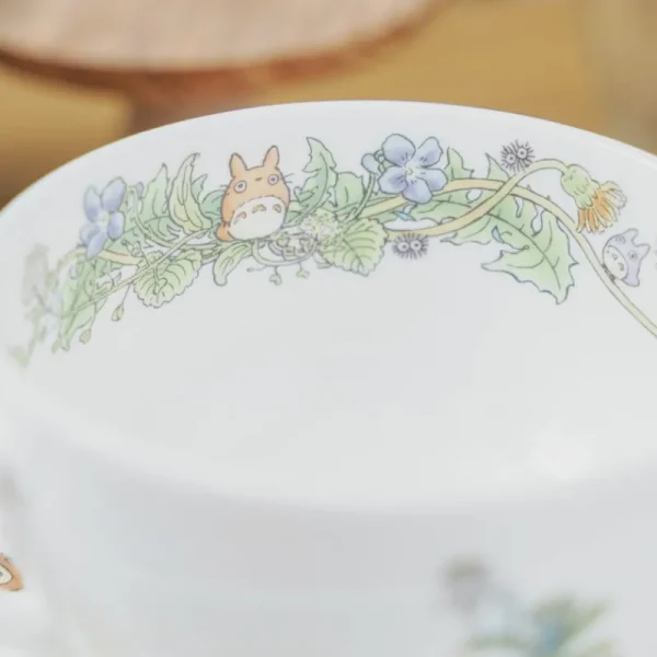 Shop Tasse et Sous Tasse Totoro Pissenlit - Mon Voisin Totoro Cuisine Et Table
