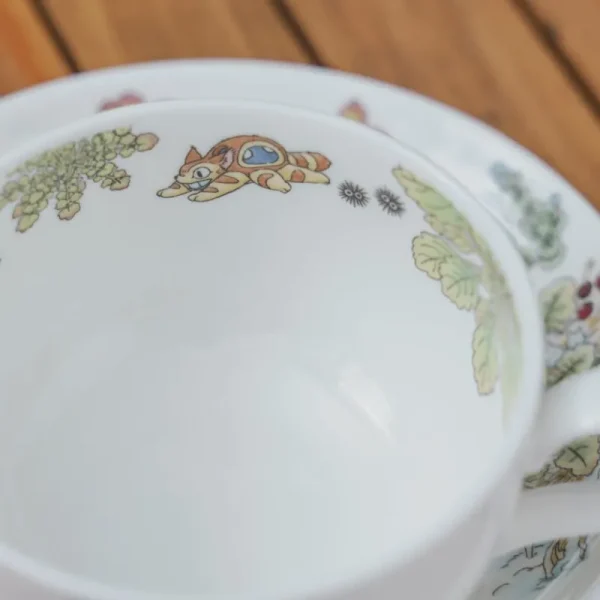 Flash Sale Tasse et Sous Tasse Totoro Ooinuhugri - Mon Voisin Totoro Cuisine Et Table