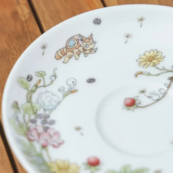 Cheap Tasse et Sous Tasse Totoro Fraise - Mon Voisin Totoro Cuisine Et Table
