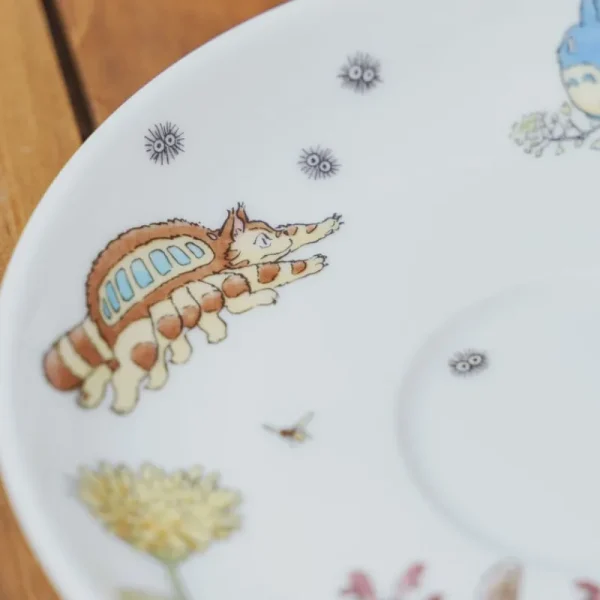 Shop Tasse et Sous Tasse Totoro Pissenlit - Mon Voisin Totoro Cuisine Et Table