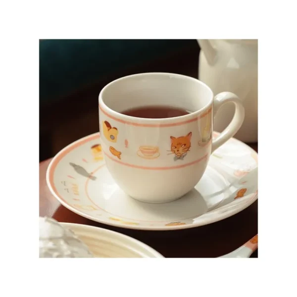 Clearance Tasse Heure du thé & Chats - Le Royaume des chats Cuisine Et Table