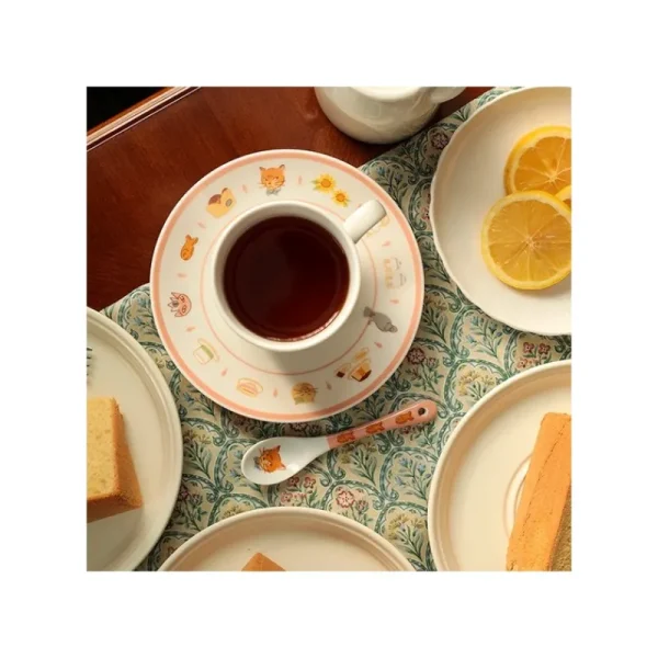 Clearance Tasse Heure du thé & Chats - Le Royaume des chats Cuisine Et Table