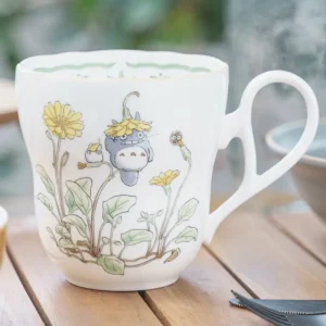 Outlet Tasse Totoro Chapeau de Fleurs Jaunes - Mon Voisin Totoro Cuisine Et Table