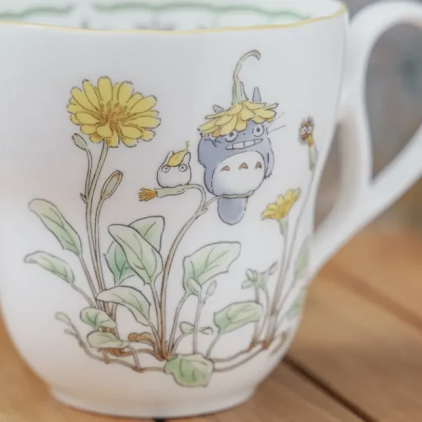 Outlet Tasse Totoro Chapeau de Fleurs Jaunes - Mon Voisin Totoro Cuisine Et Table