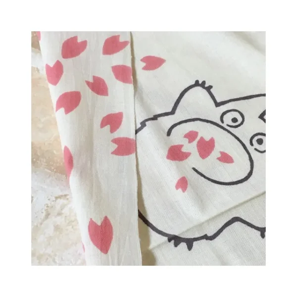 New Tenugi Cerisiers en fleurs - Mon Voisin Totoro Linge De Maison | Textile