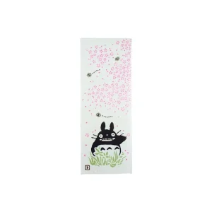 Store Tenugi Totoro Gris & Sakura - Mon Voisin Totoro Linge De Maison | Textile