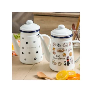 Store Théière émail Noiraudes 1,1l - Mon Voisin Totoro Cuisine Et Table