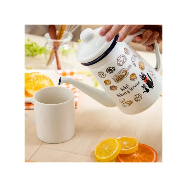 Store Théière émail Noiraudes 1,1l - Mon Voisin Totoro Cuisine Et Table