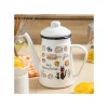 New Théière émail Viennoiseries 1,1l - Kiki la petite sorcière Cuisine Et Table